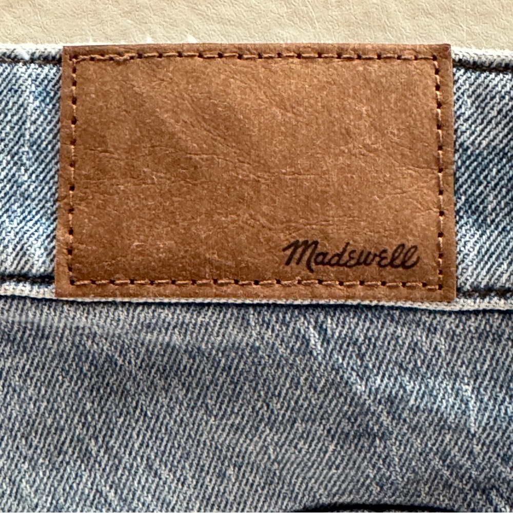 Madewell NT157 The Perfect Vintage Wide-Leg Crop Jeans Hallstead Wash (24W) - Picture 14 of 17
